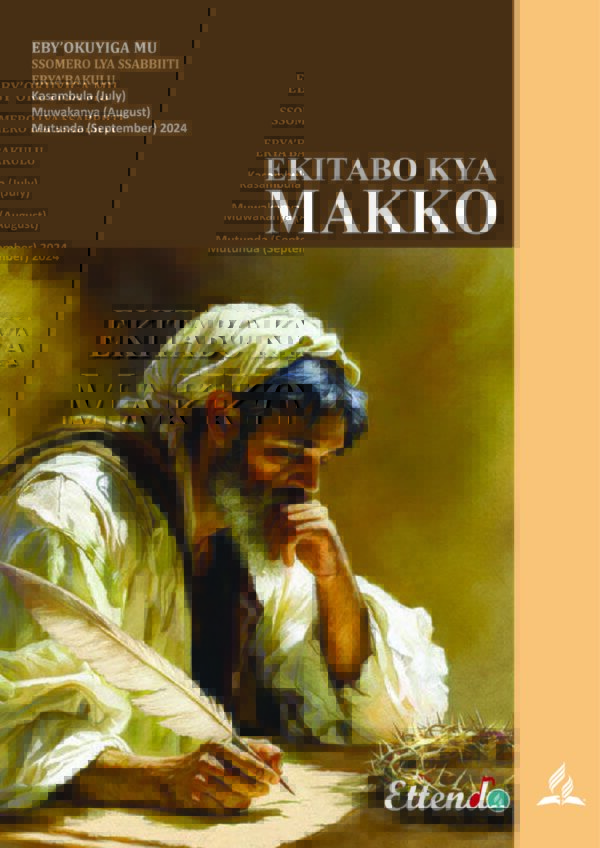 001-01 Ekitabo Kya Makko Q3 2024 Luganda Lesson PDF Download